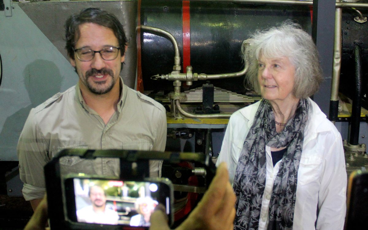 Bioceânica realiza sonho de turista inglesa