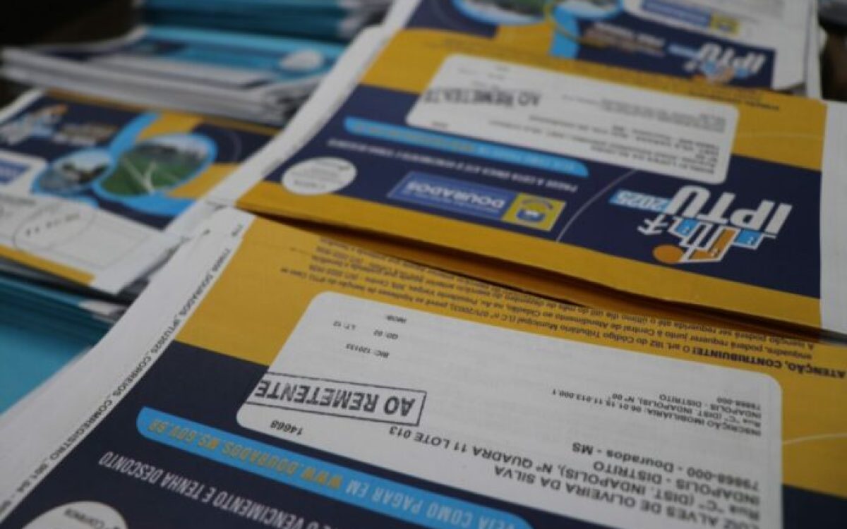 Com IPTU Digital, Dourados deixará de entregar carnês a partir de janeiro de 2026
