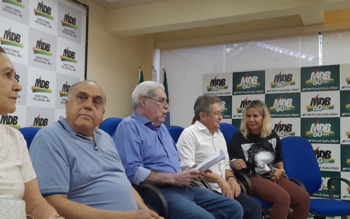 MDB, de Puccinelli, confirma apoio à pré-candidatura de Beto Pereira